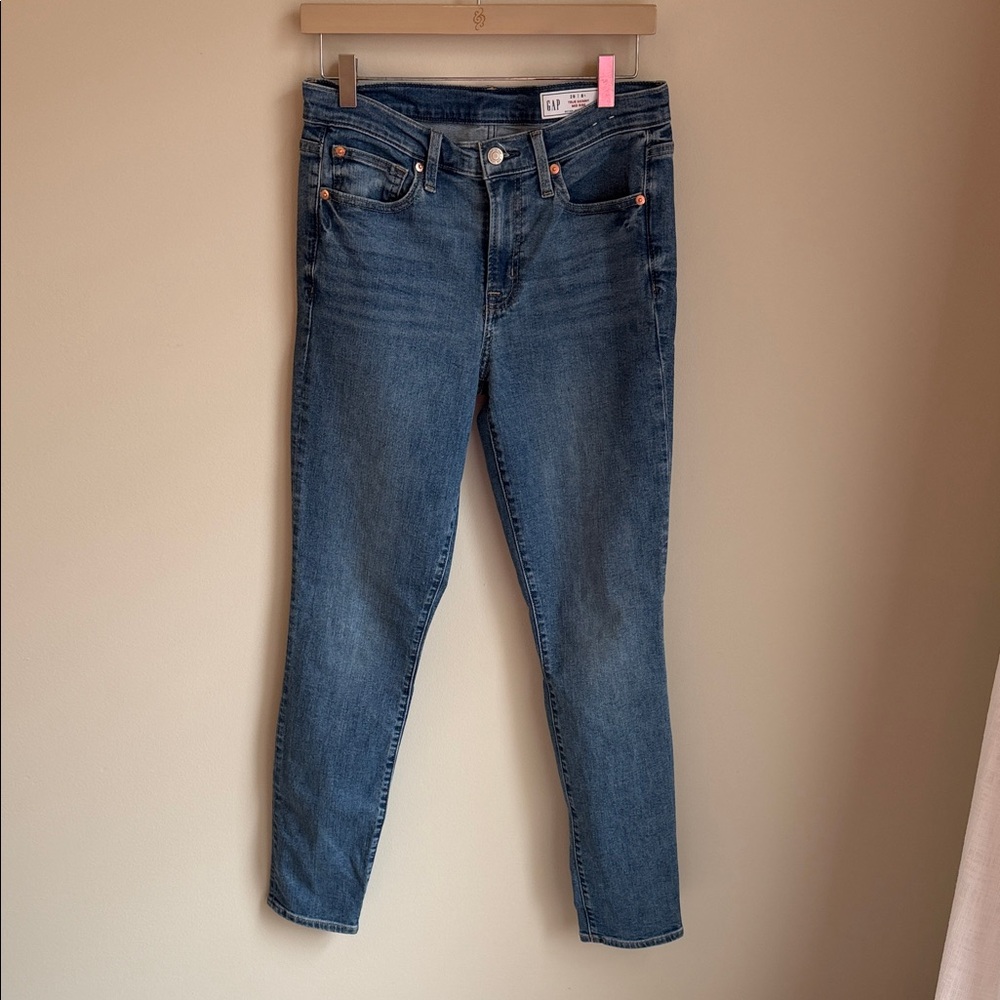 Gap True Skinny Mid Rise Jeans